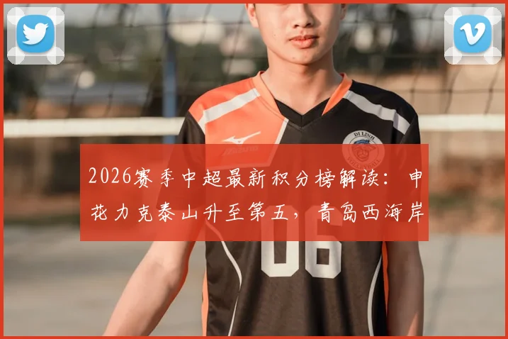 2026赛季中超最新积分榜解读：申花力克泰山升至第五，青岛西海岸稳居前三原因分析